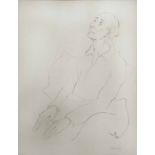 EDMUND XAVIER KAPP (1890-1978) Portrait of Frederick Delius, lithograph, pencil signed in the margin