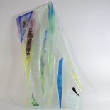 An art glass sculpture,