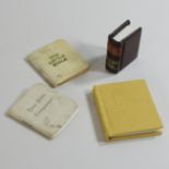 A collection of four miniature books, to include Nicollo Machiavelli, Dell Arte Della Guerra,