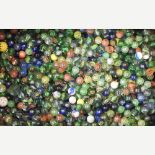 A collection of mainly 20th century marbles