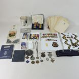 A collection of militaria,