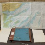A folio of unframed maps and charts