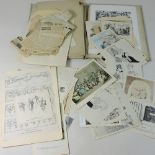 A folio of ephemera and prints