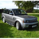 A grey 2011 Range Rover Sport diesel, 3.