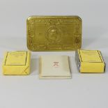 A World War one 1914 Christmas gift box to the trenches,