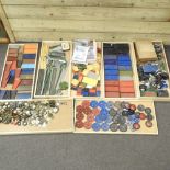 A collection of Meccano,