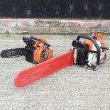 A Stihl petrol chainsaw,