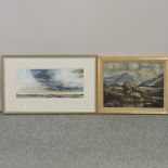 F Conboy, 20th century, Scottish landscape, signed, oil on canvas, 30 x 39cm,