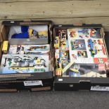 Two boxes of 1970's Lego,