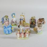 A collection of Beswick Beatrix Potter figures,