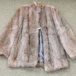 A vintage ladies fur jacket