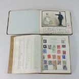 An album of stamps, dated 1935,