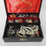 A jewellery box,