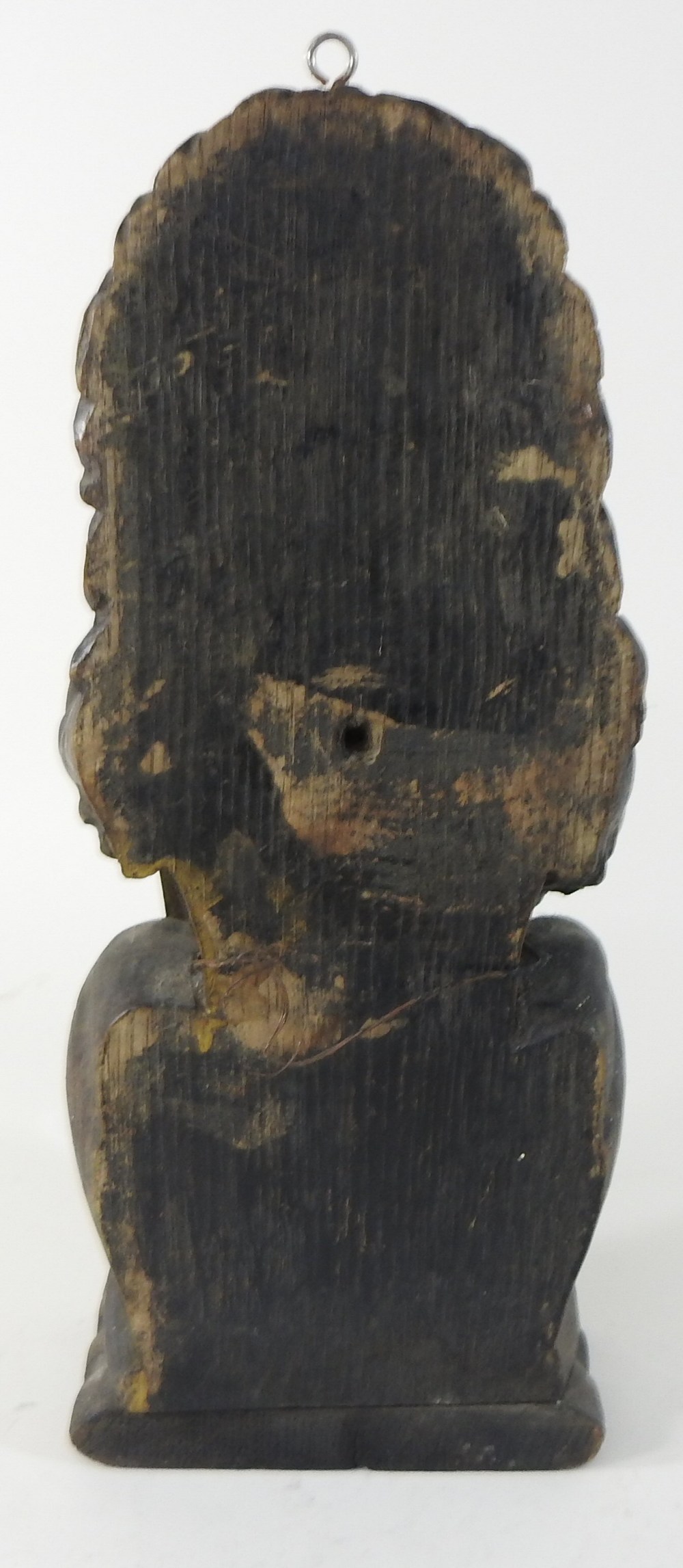 A 17th century style carved oak model of an heraldic lion, shown upright, - Image 6 of 7