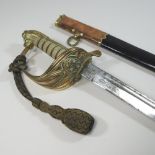 An early 20th century Royal Navy Reserves officer's sword,