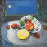 Ronald Ronaldson, (1919-2015), Moonlight and Grapefruit, signed oil on board,