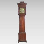 An 18th century mahogany cased longcase clock, having a thirty hour movement, by John Flower,