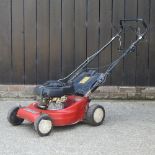 A Mountfield Laser self-propelled lawn mower