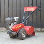 A Rally petrol garden rotovator