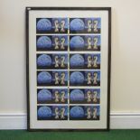 Pink Floyd, Division Bell album cover, contact sheet,