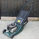 A Hayter Sprint 375 petrol lawnmower