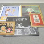 A large Callipo advertising poster, 112 x 92cm,
