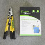 A new power pruner, lopper and shears set,