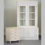 A Laura Ashley white painted dresser, 132cm,