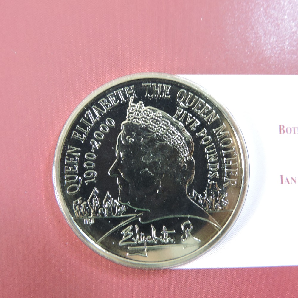 A Royal Mint three-coin silver proof collection, - Image 4 of 6