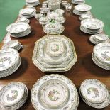 An extensive mid 20th century Copeland Spode Chelsea pattern tea and dinner service,