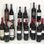 A collection of wine, to include six bottles of Saxenburg Private Collection Merlot 2003,