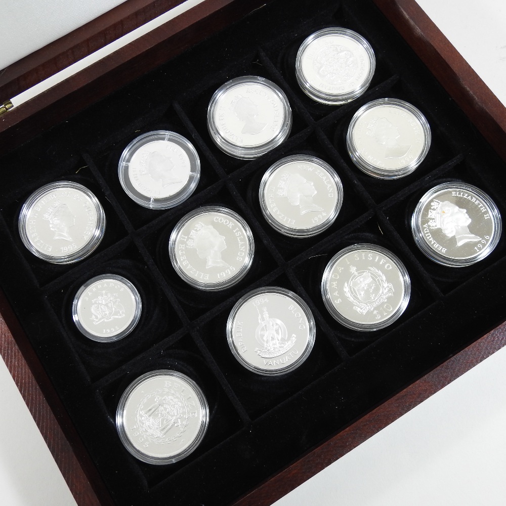 A Royal Mint collection of twelve Royal commemorative silver proof coins, - Image 5 of 10
