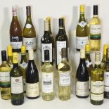 A collection of wine, to include five bottles of Macon Lugny White Burgundy Chardonnay 2003,