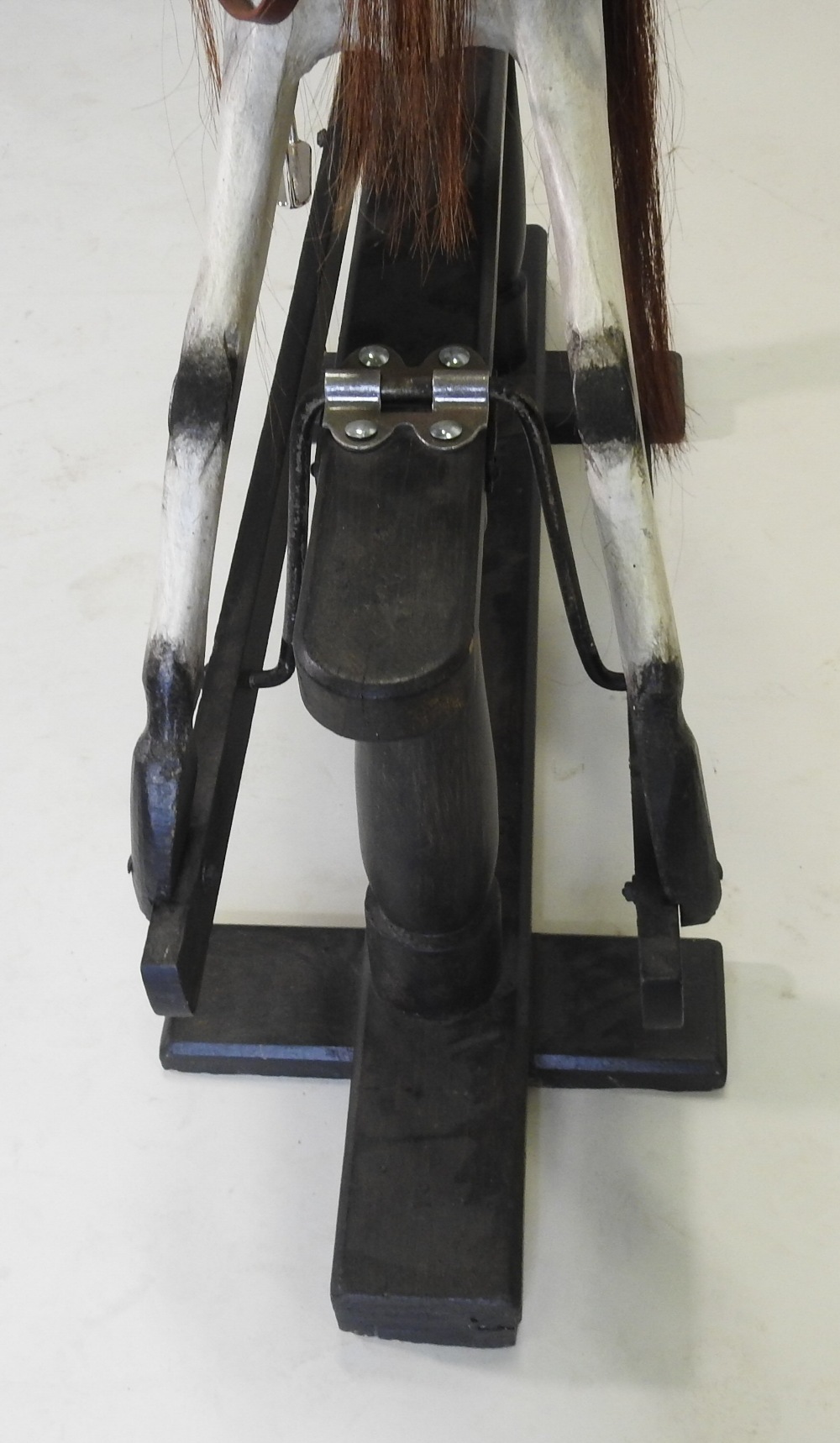 A mid 20th century Patterson Edwards 'Leeway' rocking horse, on stand, - Image 2 of 5
