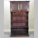 An 18th century French hall cupboard,