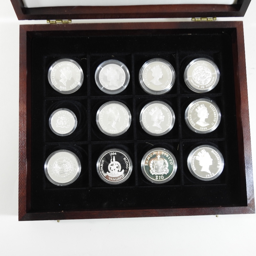 A Royal Mint collection of twelve Royal commemorative silver proof coins, - Image 4 of 10