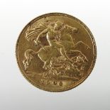 An Edward VII half sovereign,