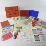 +A collection of mid 20th century auction catalogues, of local interest,