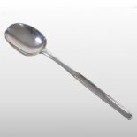 A George I silver marrow spoon, by George Boothby, London 1720,