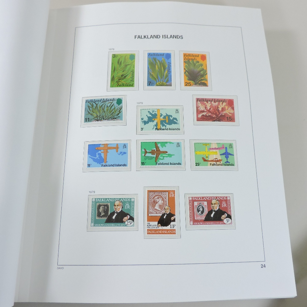 An extensive album of Queen Elizabeth II Falkland Island stamps, in mint condition, - Image 9 of 9