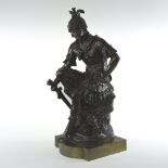 After Auguste Moreau, (1834-1917), a bronze sculpture of Perseus,