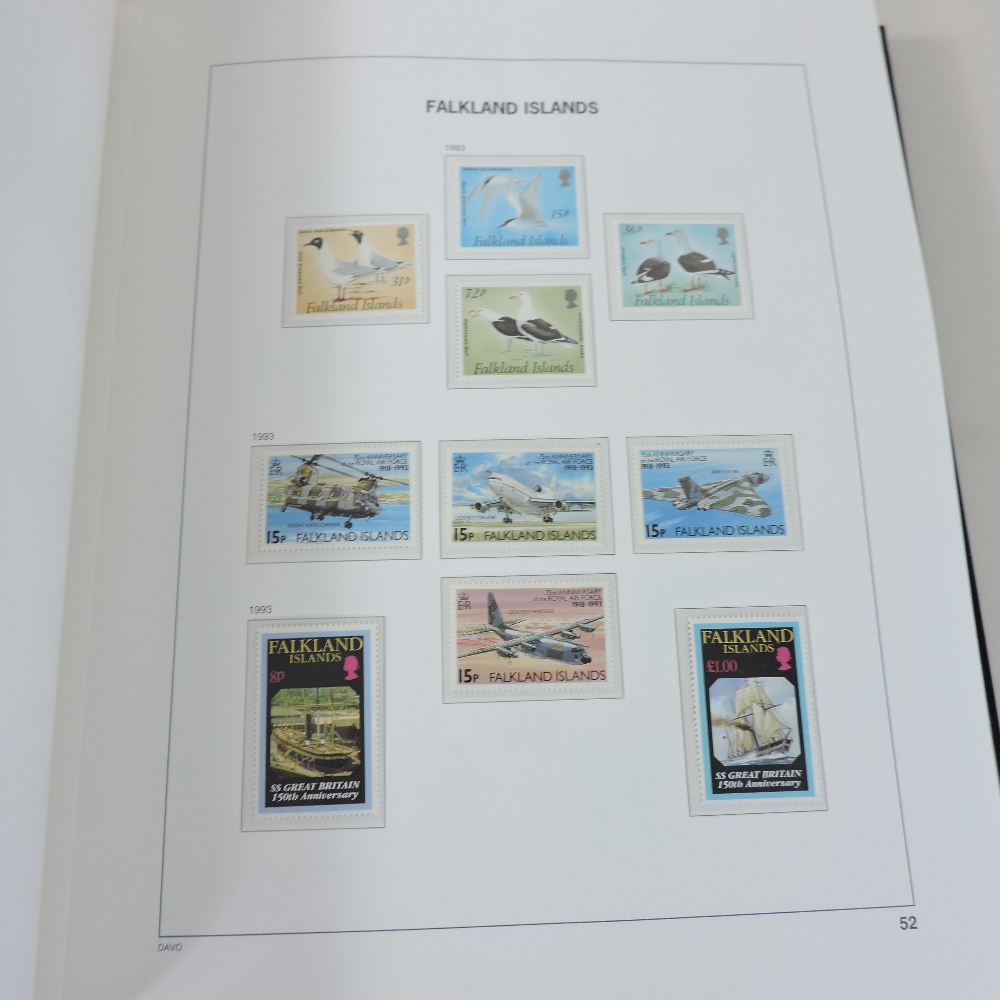 An extensive album of Queen Elizabeth II Falkland Island stamps, in mint condition, - Image 2 of 9