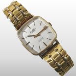 A Bentima Star 9 carat gold cased gentleman's wristwatch,