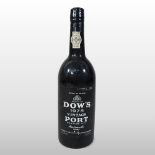 A bottle of 1975 vintage Dow's port