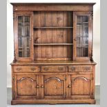 A 19th century continental oak dresser,