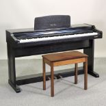 A Technics electric piano PX-103, 138cm,