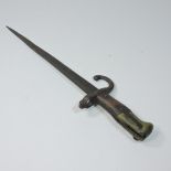 An early 20th century bayonet,