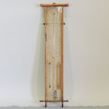 An early 20th century Admiral Fitzroy barometer,