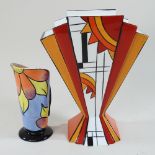 A Brian Wood vase, 22cm high,