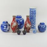 A collection of Chinese ceramics and cloisonne,